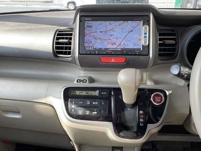 ホンダ Ｎ ＢＯＸ G Lパッケージ 山形県 2014(平26)年 8.4万km スマートブラック ワンオーナー/純正ナビ/ワンセグTV/Bluetooth接続/左側パワースライドドア/純正リモコンエンジンスターター/純正アルミ（ノーマルタイヤ装着）車載
