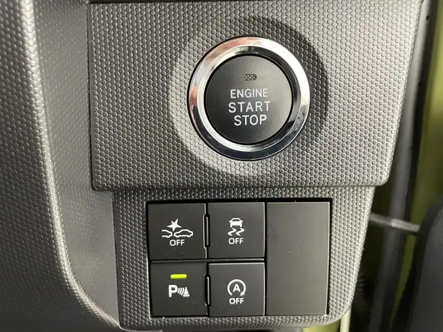 ダイハツ タフト G クロムベンチャー 滋賀県 2021(令3)年 3.2万km フォレストカーキメタリック 禁煙車/社外ナビ/（CD/USB/Bluetooth/フルセグTV）/バックカメラ/前方ドライブレコーダー/ガラスルーフ/ETC/クリアランスソナー/衝突被害軽減ブレーキ/前席シートヒーター/LEDヘッドライト/フォグランプ/オートヘッドライト/革巻きステアリング/ステアリングリモコン/電動パーキングブレーキ/オートホールドブレーキ/USB充電/社外フロアマット/オートリトラーミラー/プッシュスタート