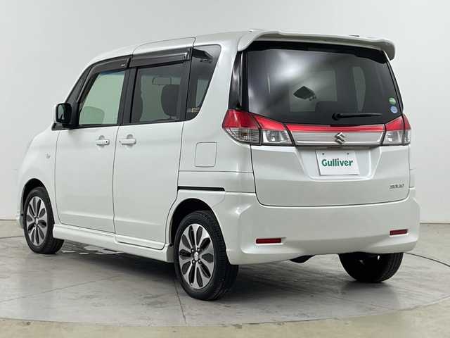 スズキ ソリオ X 道央・札幌 2014(平26)年 5.9万km パールホワイト 4WD/レーダーブレーキサポートll/純正ナビ/(AM/FM/CD/ワンセグ)/クルーズコントロール/片側パワースライドドア/シートヒーター/電格ミラー/ドアバイザー/横滑り防止/プッシュスタート/スマートキー