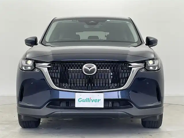 マツダ ＣＸ－６０ XD Sパッケージ 群馬県 2023(令5)年 0.9万km ディープクリスタルブルーマイカ セーフティクルーズパッケージ/・クルージング＆トラフィック・サポート＋スマート・ブレーキ・サポート［右直事故回避アシスト機能］＋スマート・ブレーキ・サポート［交差点事故回避アシスト機能］/シースルービューパッケージ/・３６０°ビュー・モニター（シースルービュー）＋ワイヤレス接続機能　Ａｐｐｌｅ　ＣａｒＰｌａｙ対応＋ＩＲカットガラス（フロントガラス／フロントドア）＋スーパーＵＶカットガラス（フロントドア）＋１２．３インチセンターディスプレイ＋ワイヤレス充電（Ｑｉ）/＝＝＝＝＝/USB/Bluetooth/HDMI/フルセグTV/パワーシート /ポジションメモリー/シートヒーター /前後ドラレコ/ETC/アダプティブクルーズコントロール/スマートキー /プッシュスタート/LEDヘッドライト/オートライト /オートマチックハイビーム/ブラインドスポットモニター/パドルシフト/トノカバー/純正18インチAW