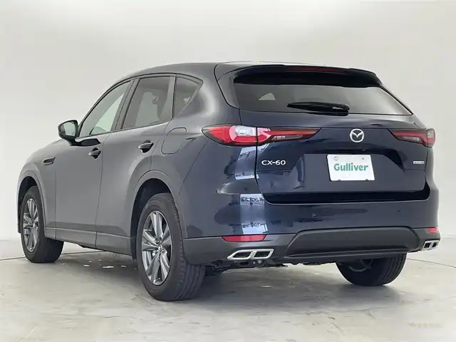 マツダ ＣＸ－６０ XD Sパッケージ 群馬県 2023(令5)年 0.9万km ディープクリスタルブルーマイカ セーフティクルーズパッケージ/・クルージング＆トラフィック・サポート＋スマート・ブレーキ・サポート［右直事故回避アシスト機能］＋スマート・ブレーキ・サポート［交差点事故回避アシスト機能］/シースルービューパッケージ/・３６０°ビュー・モニター（シースルービュー）＋ワイヤレス接続機能　Ａｐｐｌｅ　ＣａｒＰｌａｙ対応＋ＩＲカットガラス（フロントガラス／フロントドア）＋スーパーＵＶカットガラス（フロントドア）＋１２．３インチセンターディスプレイ＋ワイヤレス充電（Ｑｉ）/＝＝＝＝＝/USB/Bluetooth/HDMI/フルセグTV/パワーシート /ポジションメモリー/シートヒーター /前後ドラレコ/ETC/アダプティブクルーズコントロール/スマートキー /プッシュスタート/LEDヘッドライト/オートライト /オートマチックハイビーム/ブラインドスポットモニター/パドルシフト/トノカバー/純正18インチAW