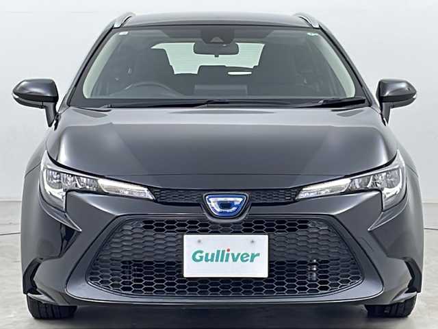 トヨタ カローラツーリング ハイブリッド G－X 道央・札幌 2020(令2)年 7.6万km ブラックマイカ ・純正ナビ&BT&USB&Miracast/・バックカメラ/・レーダークルーズコントロール/・プリクラッシュセーフティ/・ロードサインアシスト/・パーキングサポートブレーキ/・レーントレーシングアシスト/・クリアランスソナー/・アイドリングストップ/・横滑り防止装置/・ETC/・ステアリングスイッチ/・ルーフレール/・純正フロアマット/・LEDヘッドライト/・オートライト/・オートマチックハイビーム/・スマートキー