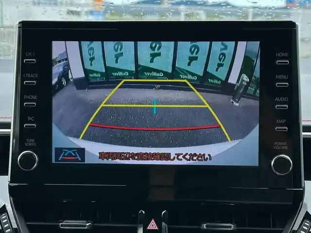 トヨタ カローラ スポーツ ハイブリッドG Z 島根県 2022(令4)年 3.3万km プラチナホワイトパールマイカ 登録時走行距離32321km/純正ディスプレイオーディオ（ナビ有）/(AM/FM/USB/BT/Mira Cast)/フルセグテレビ/バックカメラ/ビルトインETC/ドライブレコーダー前後/前席シートヒーター/衝突軽減ブレーキ/コーナーセンサー/レーダークルーズコントロール/レーンキープアシスト/オートハイビーム/LEDオートヘッドライト/ブラインドスポットモニター/純正フロアマット/純正18インチAW