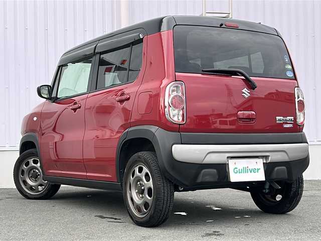 スズキ ハスラー G 三重県 2017(平29)年 3.2万km フェニックスレッドパール/ブルーイッシュブラックパール 社外ナビ　/前席シートヒーター　/ビルトインＥＴＣ　/衝突軽減ブレーキ　/アイドリングストップ　/フロアマット　/スマートキー　/オートエアコン/電動格納ミラー /禁煙車
