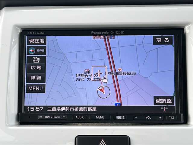 スズキ ハスラー G 三重県 2017(平29)年 3.2万km フェニックスレッドパール/ブルーイッシュブラックパール 社外ナビ　/前席シートヒーター　/ビルトインＥＴＣ　/衝突軽減ブレーキ　/アイドリングストップ　/フロアマット　/スマートキー　/オートエアコン/電動格納ミラー /禁煙車