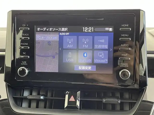 トヨタ カローラツーリング G－X 群馬県 2020(令2)年 7.7万km スーパーホワイトⅡ 純正７インチナビ　バックカメラ　レーダークルーズコントロール　ＡＨＢ　純正１５インチアルミホイール　ステアリングリモコン　ドライブレコーダー　ビルトインＥＴＣ　スマートキー　プッシュスタート　禁煙車