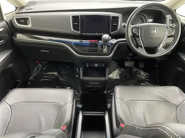 ホンダ オデッセイ アブソルート ホンダセンシング 埼玉県 2019(令1)年 6.2万km プレミアムヴィーナスブラックP 禁煙　純正９型ナビ　Ｂカメラ　９型後席モニター　両側電動　ＥＴＣ　オットマン　Ｂｌｕｅｔｏｏｔｈ　ＴＶ　前後ドライブレコーダー　レーダークルーズコントロール　レーンキープアシスト　衝突軽減システム