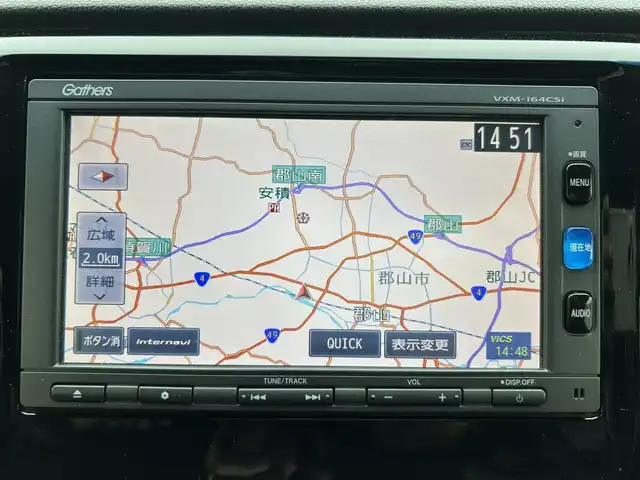 ホンダ Ｎ ＷＧＮ G Lパッケージ 福島県 2016(平28)年 7万km プレミアムホワイトパールⅡ 4WD/純正エンジンスターター/純正ナビ（VXM-164CSi）/「CD/FM/AM/ワンセグ/SD/USB/Bluetooth」/バックカメラ/前席シートヒーター/ビルトインETC/ステアリングリモコン/ドアバイザー/プッシュスタート/スマートキー