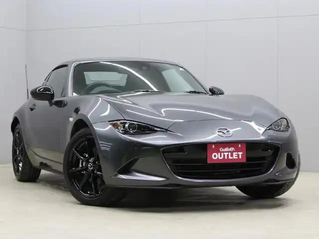 マツダ ロードスター ＲＦ RS 三重県 2021(令3)年 0.4万km マシーングレープレミアムM 6MT/BOSEサウンドシステム/純正ナビ/　フルセグTV/CD/DVD/Bluetooth/純正レカロシート/ハーフレザーシート/Wシートヒーター /LEDヘッドライト/オートライト/クリアランスソナー /純正17インチアルミホイール/ビルシュタイン製ダンパー/フロントサスタワーバー/パワーリトラクタブルハードトップ/ブラインドスポットモニター/クルーズコントロール