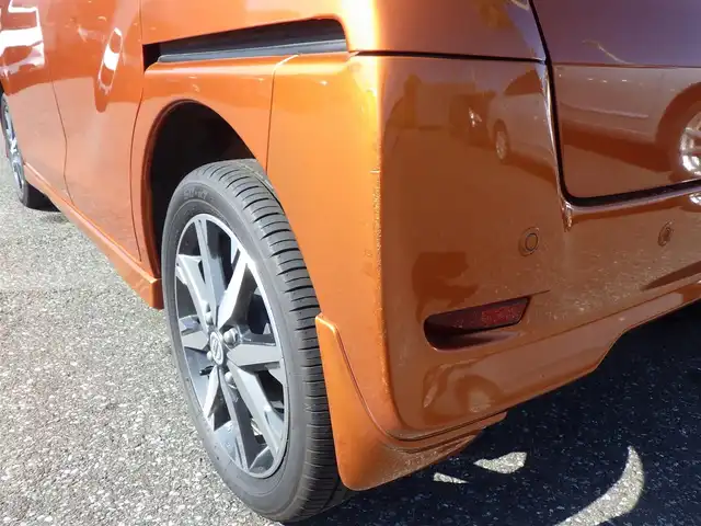 日産 デイズ ルークス ハイウェイスター Gターボ 千葉県 2018(平30)年 3.2万km プレミアムサンシャインオレンジ エマージェンシーブレーキ/クルーズコントロール/アイドリングストップ/両側パワースライドドア/純正メモリーナビ/地デジTV/【DVD/CD再生可　Bluetooth接続】/アラウンドビューモニター/ドライブレコーダー/LEDヘッドライト/フォグライト/ウインカーミラー/革巻きステアリング/ステアリングスイッチ/コーナーセンサー/純正15インチアルミホイル/インテリジェントキー