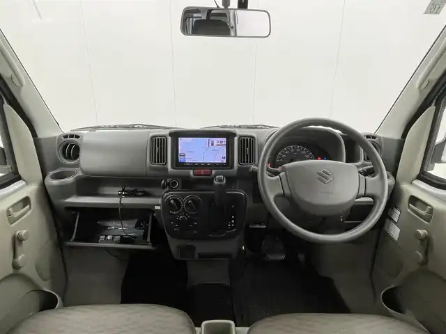 スズキ エブリイ PA リミテッド 茨城県 2016(平28)年 1.2万km シルキーシルバーメタリック 純正ナビ［CN-E203Z］/フルセグ再生可/社外ETC/社外アルミホイール/ドラレコ