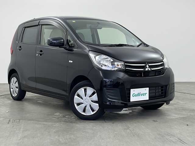 三菱 ｅＫワゴン E 兵庫県 2018(平30)年 3.5万km アメジストブラック ・オーディオ（ＤＰＸ－Ｕ５３０）＆ＵＳＢ＆ＡＵＸ/・シートヒーター/・ドアバイザー/・リモコンキー/・スペアキー/・Ｗエアバック/・横滑り防止装置/・電動格納ミラー/・パワーステアリング/・パワーウィンドウ/・AC/・ABS
