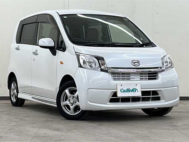 ダイハツ ムーヴ L 道央・札幌 2013(平25)年 9.5万km パールホワイトⅢ /4WD//メモリナビ//ワンセグテレビ//アイドリングストップ//ドアバイザー