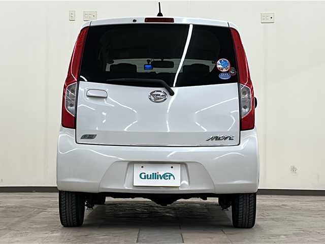 ダイハツ ムーヴ L 道央・札幌 2013(平25)年 9.5万km パールホワイトⅢ /4WD//メモリナビ//ワンセグテレビ//アイドリングストップ//ドアバイザー
