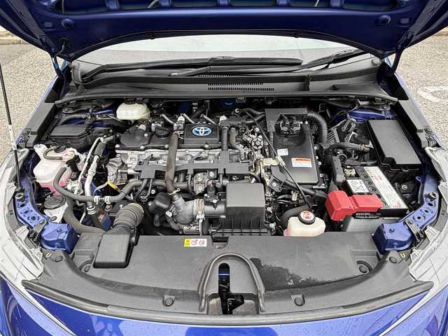 トヨタ カローラツーリング ハイブリッド S 千葉県 2021(令3)年 5.2万km ダークブルーマイカM 純正9インチディスプレイオーディオ/レーダークルーズコントロール/ブラインドスポットモニター/バックカメラ/ETC2.0/前席シートヒーター/ステアリングヒーター/前ドライブレコーダー/LEDヘッドライト/プリクラッシュセーフティ