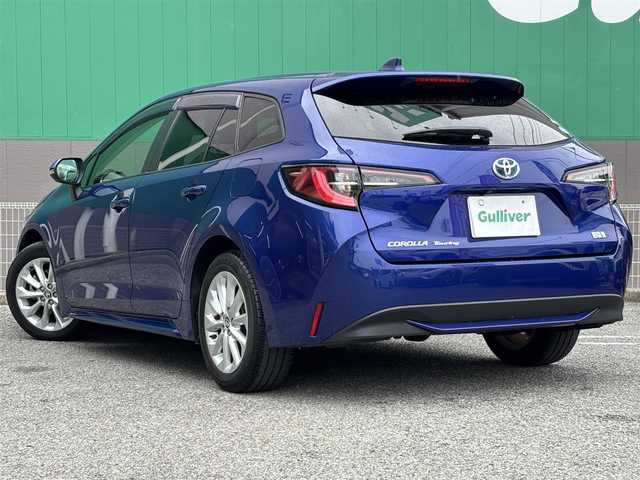 トヨタ カローラツーリング ハイブリッド S 千葉県 2021(令3)年 5.2万km ダークブルーマイカM 純正9インチディスプレイオーディオ/レーダークルーズコントロール/ブラインドスポットモニター/バックカメラ/ETC2.0/前席シートヒーター/ステアリングヒーター/前ドライブレコーダー/LEDヘッドライト/プリクラッシュセーフティ