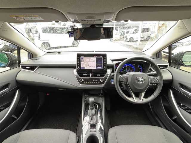 トヨタ カローラツーリング ハイブリッド S 千葉県 2021(令3)年 5.2万km ダークブルーマイカM 純正9インチディスプレイオーディオ/レーダークルーズコントロール/ブラインドスポットモニター/バックカメラ/ETC2.0/前席シートヒーター/ステアリングヒーター/前ドライブレコーダー/LEDヘッドライト/プリクラッシュセーフティ