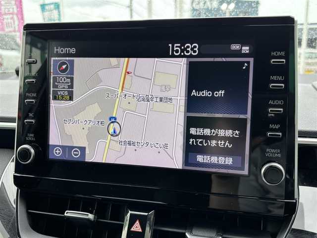 トヨタ カローラツーリング ハイブリッド S 千葉県 2021(令3)年 5.2万km ダークブルーマイカM 純正9インチディスプレイオーディオ/レーダークルーズコントロール/ブラインドスポットモニター/バックカメラ/ETC2.0/前席シートヒーター/ステアリングヒーター/前ドライブレコーダー/LEDヘッドライト/プリクラッシュセーフティ