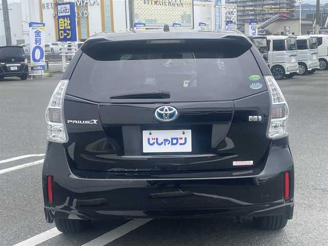 トヨタ プリウス α G ツーリングセレクション 熊本県 2012(平24)年 7.6万km ブラック (株)IDOMが運営する【じしゃロン熊本店】の自社ローン専用車両になります/こちらは現金またはオートローンご利用時の価格です。自社ローンご希望の方は別途その旨お申付け下さい./社外ナビ/ステアリングスイッチ/ETC/純正フロアマット/電動格納ミラー