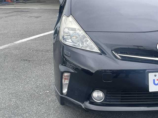 トヨタ プリウス α G ツーリングセレクション 熊本県 2012(平24)年 7.6万km ブラック (株)IDOMが運営する【じしゃロン熊本店】の自社ローン専用車両になります/こちらは現金またはオートローンご利用時の価格です。自社ローンご希望の方は別途その旨お申付け下さい./社外ナビ/ステアリングスイッチ/ETC/純正フロアマット/電動格納ミラー