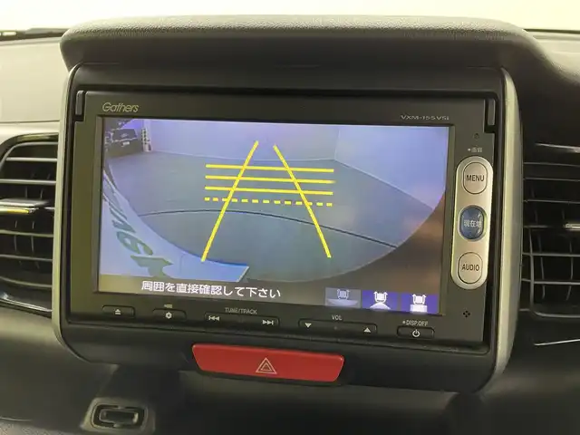 ホンダ Ｎ ＢＯＸ カスタム G SSパッケージ 埼玉県 2015(平27)年 9.1万km プレミアムゴールドパープルパール 純正サマータイヤ４本純正ナビ　バックカメラ　Ｂｌｕｅｔｏｏｔｈ　ＴＶ　ＣＤ／ＤＶＤ　両側パワースライドドア　ビルトインＥＴＣ　純正フロアマット　衝突被害軽減システム　スペアキー　スマートキー　オートライト　禁煙車