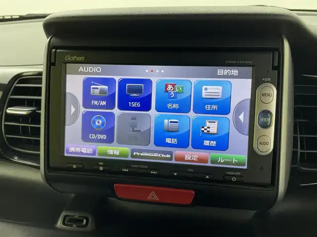 ホンダ Ｎ ＢＯＸ カスタム G SSパッケージ 埼玉県 2015(平27)年 9.1万km プレミアムゴールドパープルパール 純正サマータイヤ４本純正ナビ　バックカメラ　Ｂｌｕｅｔｏｏｔｈ　ＴＶ　ＣＤ／ＤＶＤ　両側パワースライドドア　ビルトインＥＴＣ　純正フロアマット　衝突被害軽減システム　スペアキー　スマートキー　オートライト　禁煙車