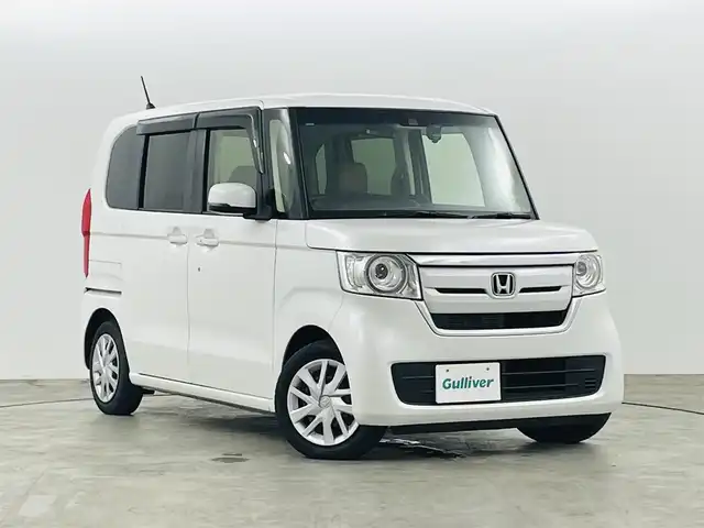ホンダ Ｎ ＢＯＸ G L ホンダセンシング 福島県 2019(令1)年 3.6万km プラチナホワイトパール ホンダセンシング/・衝突軽減ブレーキ/・レーンキープアシスト/・レーダークルーズコントロール/・先行車発進お知らせ機能/・標識認識機能/純正ナビ/・型番：VXM-194VFi/・フルセグTV/BT/CD/DVD/USB/・バックカメラ/・ETC/・ドライブレコーダー/左側パワースライドドア/ステアリングリモコン/プッシュスタート/・スマートキー/LEDライト/・オートライト/電動格納ウィンカーミラー/純正フロアマット/ドアバイザー