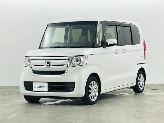 ホンダ Ｎ ＢＯＸ G L ホンダセンシング 福島県 2019(令1)年 3.6万km プラチナホワイトパール ホンダセンシング/・衝突軽減ブレーキ/・レーンキープアシスト/・レーダークルーズコントロール/・先行車発進お知らせ機能/・標識認識機能/純正ナビ/・型番：VXM-194VFi/・フルセグTV/BT/CD/DVD/USB/・バックカメラ/・ETC/・ドライブレコーダー/左側パワースライドドア/ステアリングリモコン/プッシュスタート/・スマートキー/LEDライト/・オートライト/電動格納ウィンカーミラー/純正フロアマット/ドアバイザー