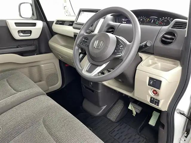 ホンダ Ｎ ＢＯＸ G L ホンダセンシング 福島県 2019(令1)年 3.6万km プラチナホワイトパール ホンダセンシング/・衝突軽減ブレーキ/・レーンキープアシスト/・レーダークルーズコントロール/・先行車発進お知らせ機能/・標識認識機能/純正ナビ/・型番：VXM-194VFi/・フルセグTV/BT/CD/DVD/USB/・バックカメラ/・ETC/・ドライブレコーダー/左側パワースライドドア/ステアリングリモコン/プッシュスタート/・スマートキー/LEDライト/・オートライト/電動格納ウィンカーミラー/純正フロアマット/ドアバイザー