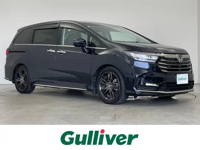 ホンダ オデッセイ アブソルート EX 埼玉県 2021(令3)年 5.2万km プレミアムヴィーナスブラックP ホンダセンシング　純正１０インチナビ　マルチビューカメラシステム　ビルトインＥＴＣ２．０　前後ドライブレコーダー　アダクティブクルーズコントロール　シートヒーター　パーキングアシスト　純正アルミ　ＴＶ