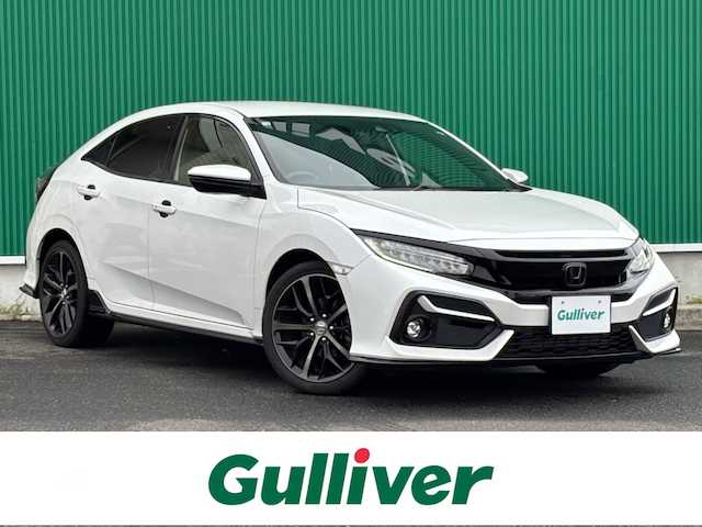 ホンダ シビック ハッチバック 宮城県 2020(令2)年 5.4万km プラチナホワイトパール ホンダセンシング/●衝突軽減ブレーキ〈CMBS〉/●歩行者事故低減ステアリング/●路外逸脱抑制機能/●渋滞追従機能付ACC〈アダプティブ・クルーズ・コントロール〉/●LKAS〈車線維持支援システム〉/●先行車発進お知らせ機能/●オートハイビーム/●標識認識機能/純正ナビ（VXM-204VFi）/・CD/DVD/・Bluetooth/・フルセグTV/バックカメラ/ビルトインETC2.0/ドライブレコーダー/ハーフレザーシート/シートヒーター/革巻きステアリング/ステアリングスイッチ/パドルシフト/電動パーキングブレーキ/ブレーキホールド/LEDヘッドランプ/フォグランプ/オートライト/スマートキー＆プッシュスタート/スペアキー1本/電動格納ミラー/純正18インチAW/純正フロアマット/W/サイド/カーテンエアバッグ