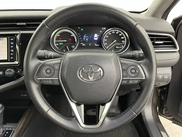 トヨタ カムリ G 富山県 2019(令1)年 2.5万km グラファイトM 純正メモリナビ /フルセグ/Bluetooth/バックカメラ/ETC/パワーシート /トヨタセーフティセンス/オートハイビーム/LEDオートライト/前後コーナーセンサー/ドライブレコーダー/レーダークルーズコントロール/スマートキー/プッシュスタート