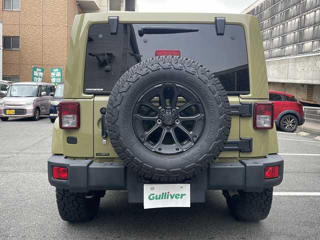 クライスラー・ジープ ジープ ラングラー アンリミテッド サハラ 愛知県 2012(平24)年 7.6万km 緑 ワンオーナー/キーレス/純正CDオーディオ/サイドカメラ/クルーズコントロール/ダウンヒルアシスト/サイドステップ/JEPPESEN（ジェップセン）MJCR#216　17インチホール/ステアリングスイッチ/ハロゲンヘッドライト/フォグランプ/ETC/オートライト/純正ラバーマット/点検整備記録簿（ディーラーH27・29）/（その他R1・R3・R5)