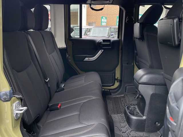 クライスラー・ジープ ジープ ラングラー アンリミテッド サハラ 愛知県 2012(平24)年 7.6万km 緑 ワンオーナー/キーレス/純正CDオーディオ/サイドカメラ/クルーズコントロール/ダウンヒルアシスト/サイドステップ/JEPPESEN（ジェップセン）MJCR#216　17インチホール/ステアリングスイッチ/ハロゲンヘッドライト/フォグランプ/ETC/オートライト/純正ラバーマット/点検整備記録簿（ディーラーH27・29）/（その他R1・R3・R5)