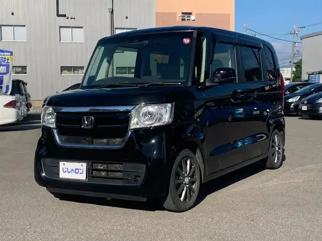 ホンダ Ｎ ＢＯＸ G L ホンダセンシング 福井県 2020(令2)年 7.6万km クリスタルブラックパール (株)IDOMが運営する【じしゃロン福井店】の自社ローン対象車両になります。こちらは現金またはオートローンご利用時の価格です。自社ローンご希望の方は別途その旨お申付け下さい/純正ナビ（cd・dvd・BT接続可）/フルセグテレビ/バックカメラ/ETC/片側パワースライドドア/LEDヘッドライト