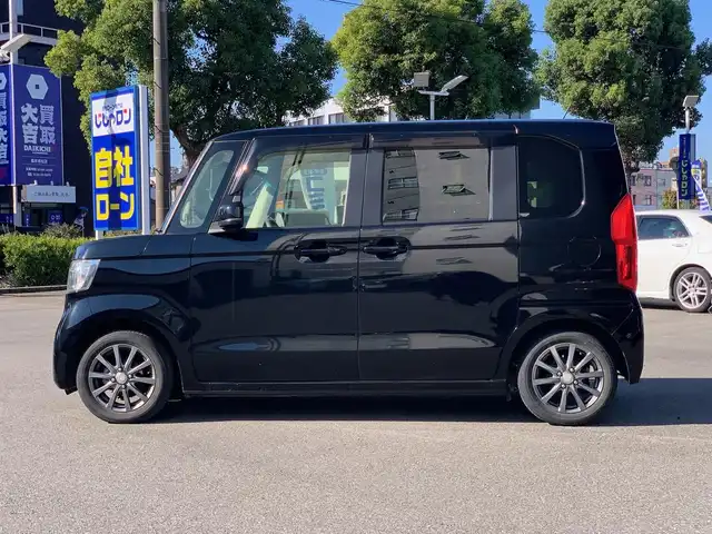 ホンダ Ｎ ＢＯＸ G L ホンダセンシング 福井県 2020(令2)年 7.6万km クリスタルブラックパール (株)IDOMが運営する【じしゃロン福井店】の自社ローン対象車両になります。こちらは現金またはオートローンご利用時の価格です。自社ローンご希望の方は別途その旨お申付け下さい/純正ナビ（cd・dvd・BT接続可）/フルセグテレビ/バックカメラ/ETC/片側パワースライドドア/LEDヘッドライト