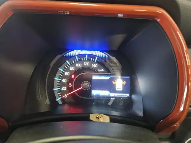 スズキ ハスラー HYBRID X 福岡県 2021(令3)年 9.4万km バーミリオンオレンジ/ガンメタリック2トーン 純正MOP9型ナビ/フルセグTV/全方位モニター/ビルトインETC/ドライブレコーダー/セーフティサポート/・衝突被害軽減ブレーキ/・車線逸脱警報/・前後誤発進抑制/・先行車発進お知らせ機能/・ハイビームアシスト/LEDヘッドランプ/革巻きステアリング/ステアリングカバー付/前席シートヒーター/純正15インチアルミホイール/スマートキー/プッシュエンジンスタート/禁煙車