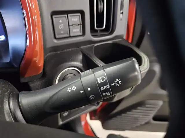 スズキ ハスラー HYBRID X 福岡県 2021(令3)年 9.4万km バーミリオンオレンジ/ガンメタリック2トーン 純正MOP9型ナビ/フルセグTV/全方位モニター/ビルトインETC/ドライブレコーダー/セーフティサポート/・衝突被害軽減ブレーキ/・車線逸脱警報/・前後誤発進抑制/・先行車発進お知らせ機能/・ハイビームアシスト/LEDヘッドランプ/革巻きステアリング/ステアリングカバー付/前席シートヒーター/純正15インチアルミホイール/スマートキー/プッシュエンジンスタート/禁煙車