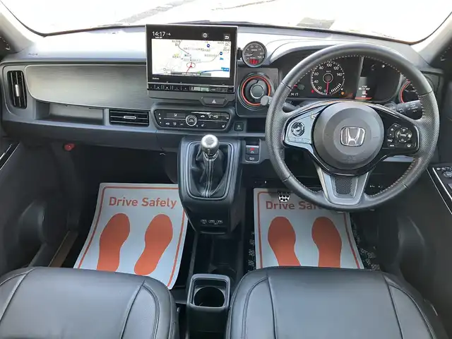 ホンダ Ｎ ＯＮＥ RS 広島県 2023(令5)年 0.6万km メテオロイドグレーメタリック ワンオーナー/純正ナビ/フルセグTV/Bluetooth/バックカメラ/革調シートカバー/前席シートヒーター/6速ミッション/レーダークルーズ/オートライト/社外シフトブーツ/ハイマウントストップランプ点滅キット/ブリッツ製パワーコントローラー/LEDフォグランプ/オプションルームミラー/無限フロアマット/USB端子/2トーンカラー/オプションアルミペダル/社外ブースト計/社外前後ドラレコ/新車保証書/取扱説明書/スペアキー