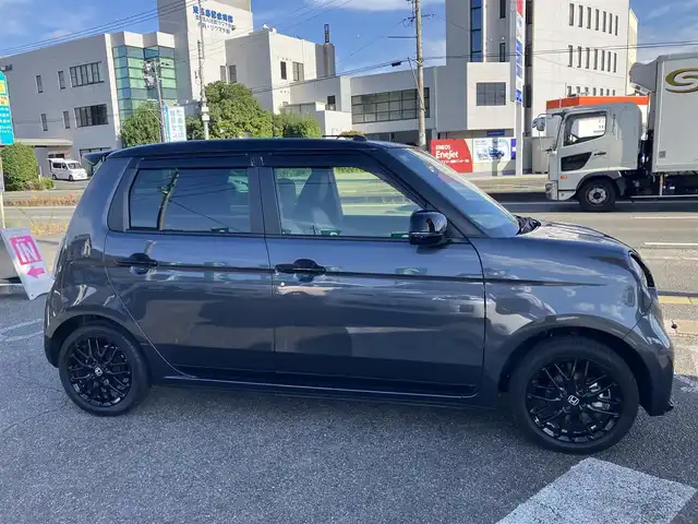ホンダ Ｎ ＯＮＥ RS 広島県 2023(令5)年 0.6万km メテオロイドグレーメタリック ワンオーナー/純正ナビ/フルセグTV/Bluetooth/バックカメラ/革調シートカバー/前席シートヒーター/6速ミッション/レーダークルーズ/オートライト/社外シフトブーツ/ハイマウントストップランプ点滅キット/ブリッツ製パワーコントローラー/LEDフォグランプ/オプションルームミラー/無限フロアマット/USB端子/2トーンカラー/オプションアルミペダル/社外ブースト計/社外前後ドラレコ/新車保証書/取扱説明書/スペアキー