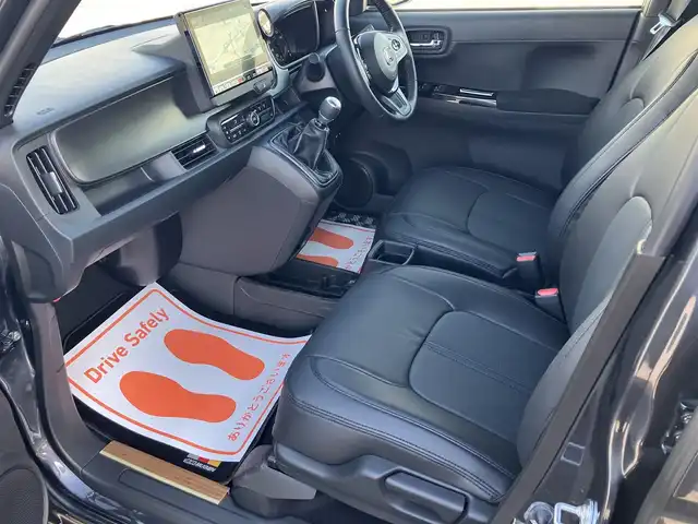 ホンダ Ｎ ＯＮＥ RS 広島県 2023(令5)年 0.6万km メテオロイドグレーメタリック ワンオーナー/純正ナビ/フルセグTV/Bluetooth/バックカメラ/革調シートカバー/前席シートヒーター/6速ミッション/レーダークルーズ/オートライト/社外シフトブーツ/ハイマウントストップランプ点滅キット/ブリッツ製パワーコントローラー/LEDフォグランプ/オプションルームミラー/無限フロアマット/USB端子/2トーンカラー/オプションアルミペダル/社外ブースト計/社外前後ドラレコ/新車保証書/取扱説明書/スペアキー