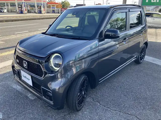 ホンダ Ｎ ＯＮＥ RS 広島県 2023(令5)年 0.6万km メテオロイドグレーメタリック ワンオーナー/純正ナビ/フルセグTV/Bluetooth/バックカメラ/革調シートカバー/前席シートヒーター/6速ミッション/レーダークルーズ/オートライト/社外シフトブーツ/ハイマウントストップランプ点滅キット/ブリッツ製パワーコントローラー/LEDフォグランプ/オプションルームミラー/無限フロアマット/USB端子/2トーンカラー/オプションアルミペダル/社外ブースト計/社外前後ドラレコ/新車保証書/取扱説明書/スペアキー