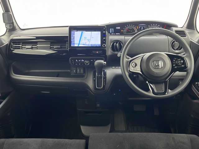 ホンダ Ｎ ＢＯＸ カスタム L 千葉県 2021(令3)年 2.5万km クリスタルブラックパール 純正８インチナビ/　CD/DVD/Bluetooth/フルセグTV/Apple car play/ホンダセンシング/レーダークルーズコントロール/レーンキープアシスト/衝突軽減ブレーキ/クリアランスソナー/先行車発進警報/標識認識機能/オートハイビーム/両側パワスラ/前席シートヒーター/ETC/ロールサンシェード/シートバックテーブル/チップアップシート/LEDライト/フォグランプ/フロアマット/ドアバイザー