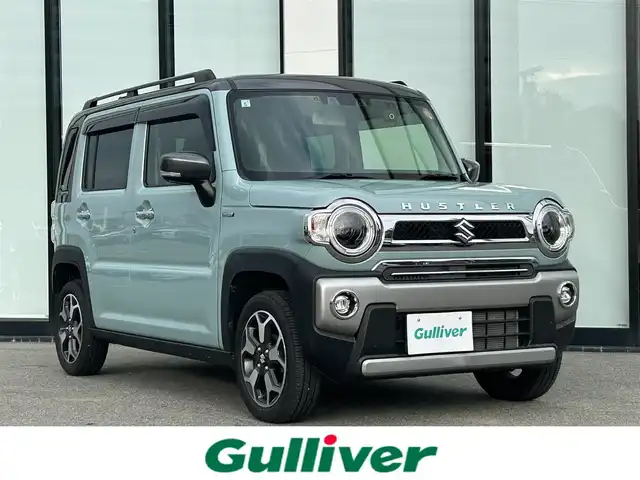 スズキ ハスラー Jスタイル 大阪府 2021(令3)年 3.3万km オフブルーメタリック/ガンメタリック2トーンルーフ スズキセーフティーサポート　/メモリナビ　ストラーダ/　フルセグＴＶ／ＣＤ／ＤＶＤ／/　Ｂｌｕｅｔｏｏｔｈ／ｍｓｖ /バックカメラ　/シートヒーター　/ETC　/前後ドライブレコーダー　/純正フロアマット　/コーナーセンサー　