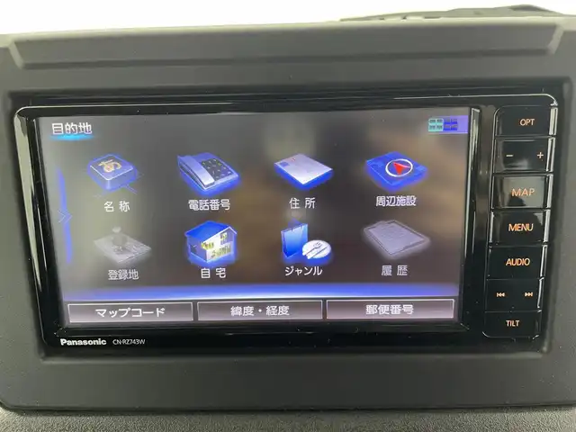 スズキ ジムニー シエラ JC 富山県 2019(平31)年 3.1万km ブルーイッシュブラックパール3 純正ナビ（CD　DVD　BT　MSV(SD））/フルセグTV（走行中可）/バックカメラ/ETC/前席シートヒーター/ヘッドライトウォッシャー/衝突軽減ブレーキ/レーンキープ/オートライト/LEDヘッドライト/フォグ/クルーズコントロール/スマートキー/プッシュスタート/純正15インチAW/純正マット・バイザー