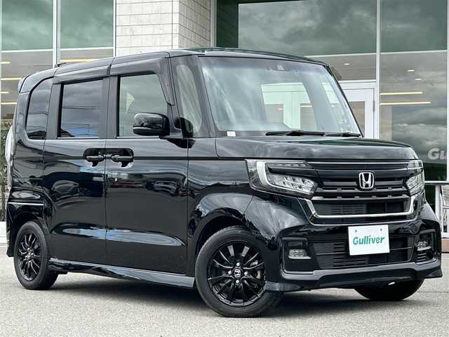 ホンダ Ｎ ＢＯＸ カスタム L スタイル+ブラック 兵庫県 2022(令4)年 2.5万km クリスタルブラックパール 純正メモリナビ/フルセグTV/バックカメラ/前後ドライブレコーダー/前席シートヒーター/両側パワースライドドア/LEDオートライト/純正14インチアルミホイール/スマートキー/ETC/ホンダセンシング/衝突軽減ブレーキ/アダブティブクルーズコントロール