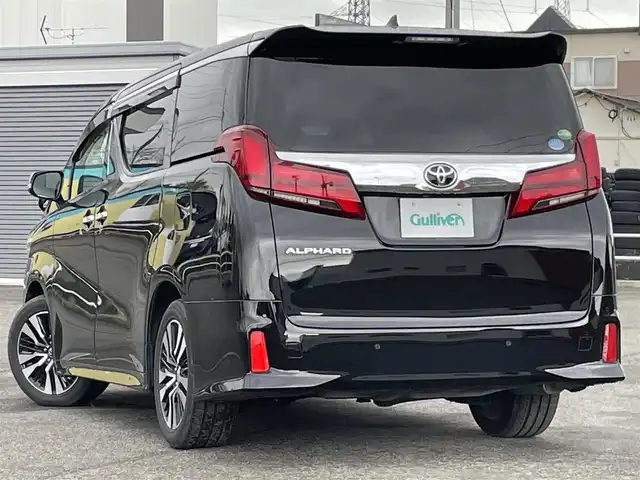 トヨタ アルファード S Cパッケージ 道央・札幌 2019(平31)年 8万km ブラック ４WD/社外メモリーナビ/CD/DVD/BT/フルセグ/社外フリップダウンモニター/トヨタセーフティセンス/プリクラッシュセーフティ/横滑り防止装置/レーダークルーズコントロール/レーンキープアシスト/クリアランスソナー/ブラインドスポットモニター/パーキングサポートブレーキ/ロードサインアシスト/バックカメラ/ビルトインETC/アイドリングストップ/ECOMODE/デジタルインナーミラー/両側パワースライドドア/パワーバックドア/前席/２列目パワーシート/前席シートヒーター/前席エアシート/D席メモリーシート/N席/２列目オットマン/レザーシート/革巻きウッドコンビステアリング/ステアリングリモコン/AC100V/電動パーキング/ブレーキホールド/MTモード付AT/nanoe/プッシュスタート/スマートキー/LEDヘッドライト/オートライト/オートハイビーム/フォグランプ/電動格納ミラー/ウィンカーミラー/純正フロアマット/ドアバイザー/スペアキー