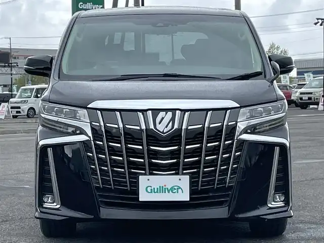 トヨタ アルファード S Cパッケージ 道央・札幌 2019(平31)年 8万km ブラック ４WD/社外メモリーナビ/CD/DVD/BT/フルセグ/社外フリップダウンモニター/トヨタセーフティセンス/プリクラッシュセーフティ/横滑り防止装置/レーダークルーズコントロール/レーンキープアシスト/クリアランスソナー/ブラインドスポットモニター/パーキングサポートブレーキ/ロードサインアシスト/バックカメラ/ビルトインETC/アイドリングストップ/ECOMODE/デジタルインナーミラー/両側パワースライドドア/パワーバックドア/前席/２列目パワーシート/前席シートヒーター/前席エアシート/D席メモリーシート/N席/２列目オットマン/レザーシート/革巻きウッドコンビステアリング/ステアリングリモコン/AC100V/電動パーキング/ブレーキホールド/MTモード付AT/nanoe/プッシュスタート/スマートキー/LEDヘッドライト/オートライト/オートハイビーム/フォグランプ/電動格納ミラー/ウィンカーミラー/純正フロアマット/ドアバイザー/スペアキー