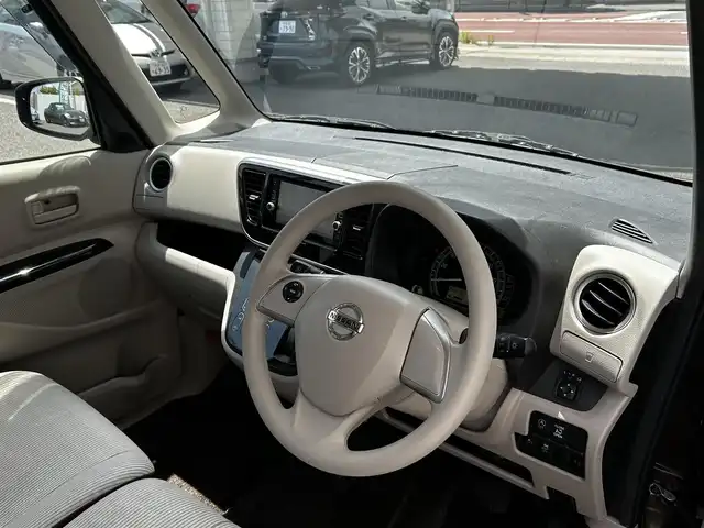 日産 デイズ ルークス X 大分県 2017(平29)年 6.9万km モカブラウンP ワンオーナー/純正SDナビ（MM316D-W）/Bluetooth/フルセグ/CD/DVD/アラウンドビューモニター/インテリジェントエマージェンシーブレーキ/パワースライドドア（片側）/純正フロアマット/ベンチシート/ナノイー搭載/電動格納式ミラー/助手席シートバックテーブル（買い物フック付）/アイドリングストップ/スマートキー/プッシュスタート/ETC/USB入力端子/取扱説明書