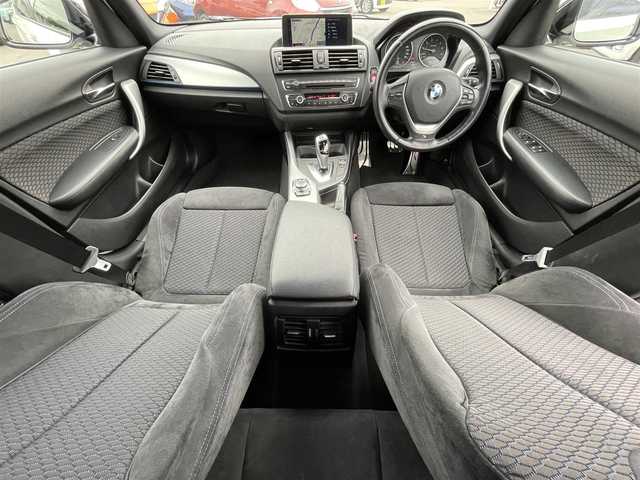 ＢＭＷ １１６ｉ Mスポーツ 愛知県 2012(平24)年 9.5万km 白 純正ナビ/ＢＴ/ＣＤ/純正フロアマット/ユピテルＦドラレコ/クルーズコントロール/１９インチオプションＡＷ　２２５／３５ＺＲ／１９/スマートキー